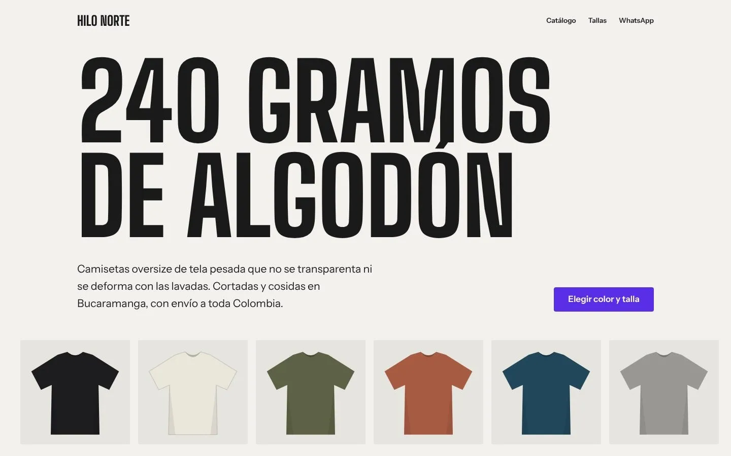 Portada del concepto Hilo Norte